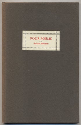 Item #369603 Four Poems. Richard EBERHART