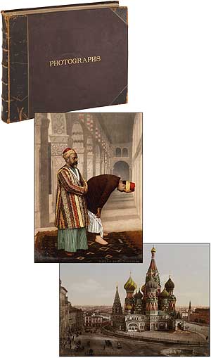 Item #369623 [Photograph Album]: 40 Color and Black and White Photos of France, Germany, Turkey, and Russia