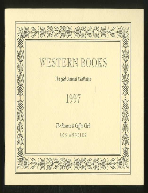 Item #369642 The 56th Annual Western Books Exhibition