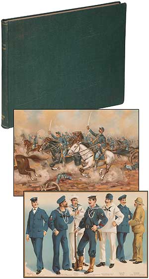 Item #369804 The United States Army and Navy, Our Country's Defensive Forces in War and Peace, Their Histories, From the Era of the Revolution to the Close of the Spanish-American War; With Accounts of Their Organization, Administration, and Duties, With Appendices. Arthur WAGNER, Jerrold Kelley.