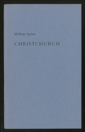 Item #370574 Christchurch: An Address Delivered at Christchurch School on May 28, 1975. William...