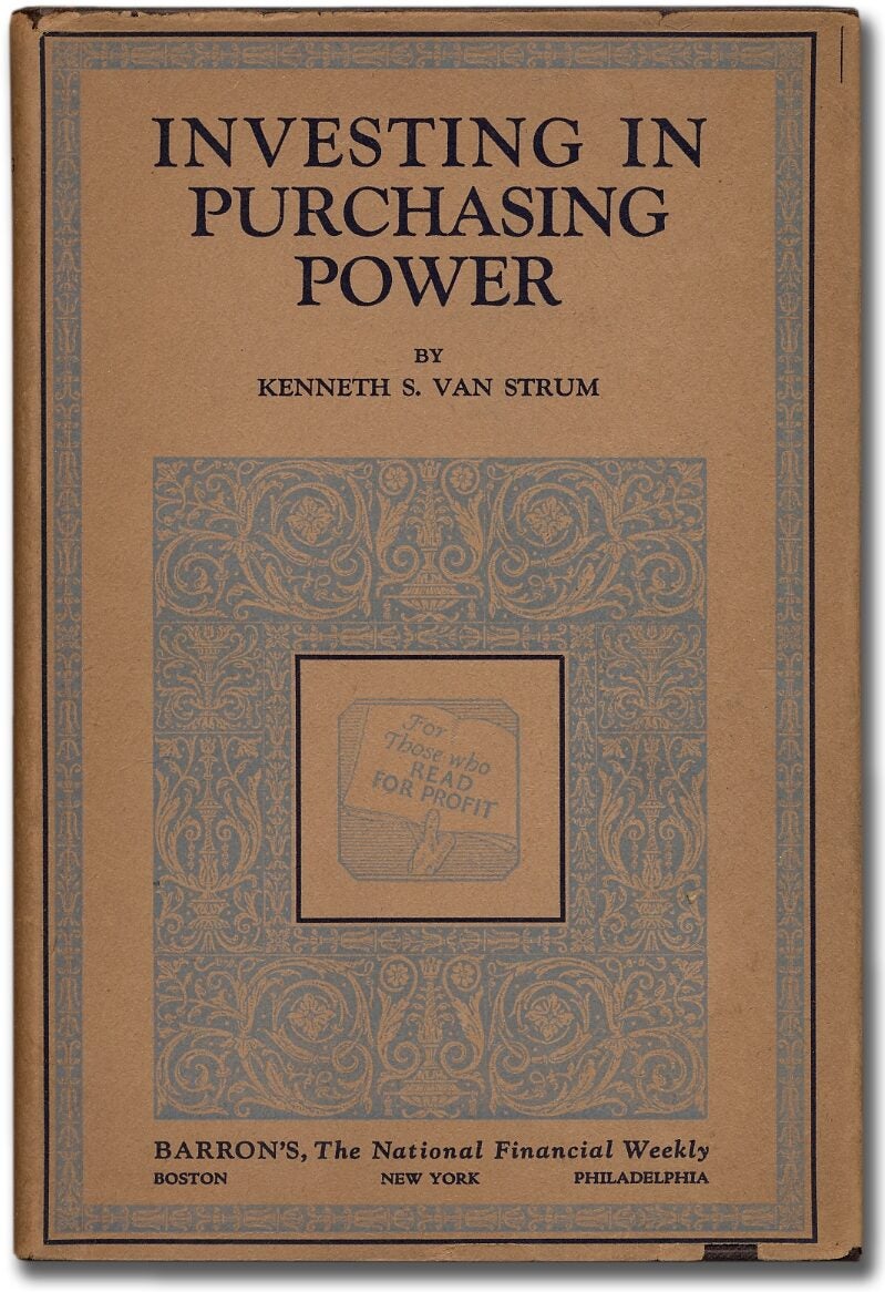 Investing in Purchasing Power | Kenneth S. VAN STRUM