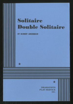 Item #371279 Solitaire Double Solitaire. Robert ANDERSON