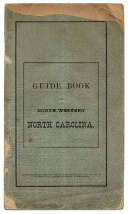 Item #371315 Guide Book of North-Western North Carolina