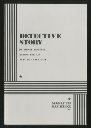 Item #372070 Detective Story. Sidney KINGSLEY