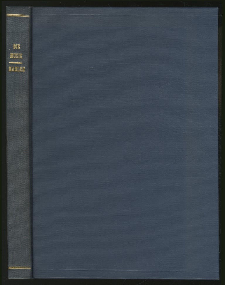 Item #372401 Die Musik. Two Issues in one Volume: Moderne Tonsetzer (1907/08) [and] April 1923. Alban BERG, Rabindranath Tagore, Karl Goldmark, Gustav Mahler.