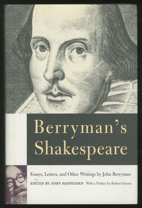 Item #372592 Berryman's Shakespeare. John BERRYMAN