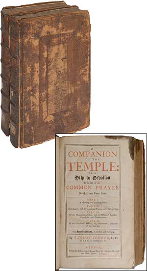 Item #372777 A Companion to the Temple: Or, A Help to Devotion in the Use of the Common Prayer (Two Volumes). Thomas COMBER.