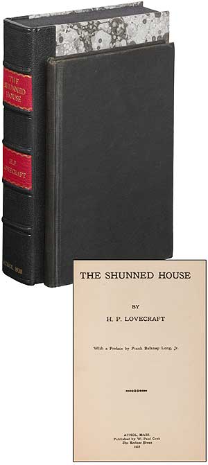 Item #373329 The Shunned House. H. P. LOVECRAFT.