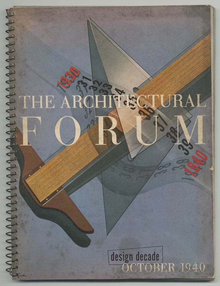 Item #373898 The Architectural Forum. Design Decade. October 1940