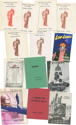 Item #374023 [Small Archive]: Complete run of Unauthorized Editions of Thomas Pynchon (as noted...