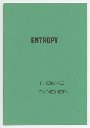 [Small Archive]: Complete run of Unauthorized Editions of Thomas Pynchon (as noted in the Mead bibliography) plus two variants not noted in Mead. Mortality and Mercy in Vienna; Lowlands; The Secret Integration; Entropy; The Small Rain; A Journey into the Mind of Watts
