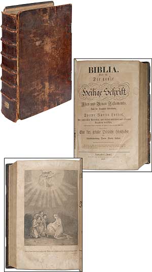 Item #374078 Biblia, das ist: die ganze Heilige Schrift, Alten und Neuen Testaments. Martin LUTHER, August Hermann Francke.