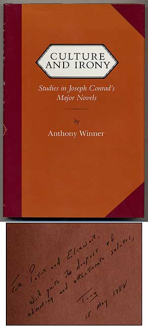 Item #374456 Studies in Joseph Conrad's Major Novels. Anthony WINNER.