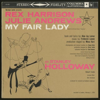 Item #374824 [Vinyl Record]: My Fair Lady. Alan LERNER, Frederick Loewe, Moss Hart