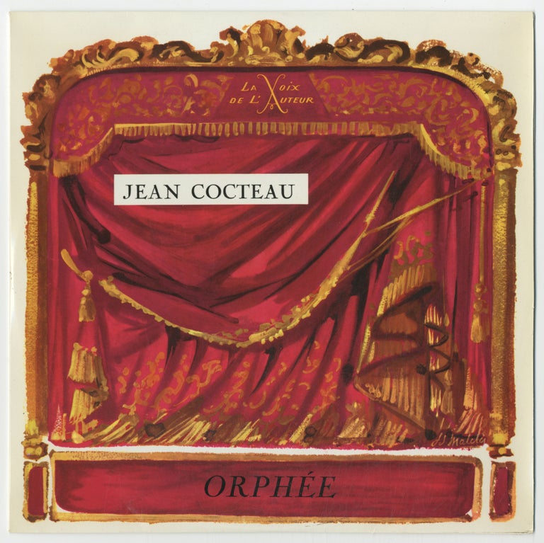 Item #374953 [Vinyl Record]: Orphée. Jean COCTEAU.