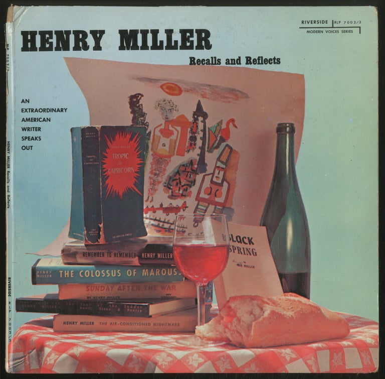 Item #375037 [Vinyl Record]: Recalls and Reflects. Henry MILLER.
