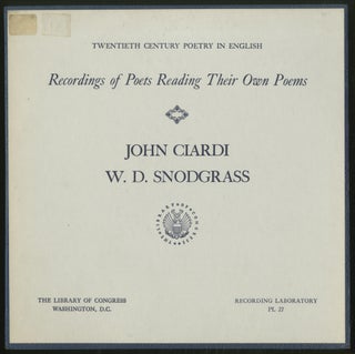 Item #375129 [Vinyl Record]: Twentieth Century Poetry in English: Recordings of Poets Reading...