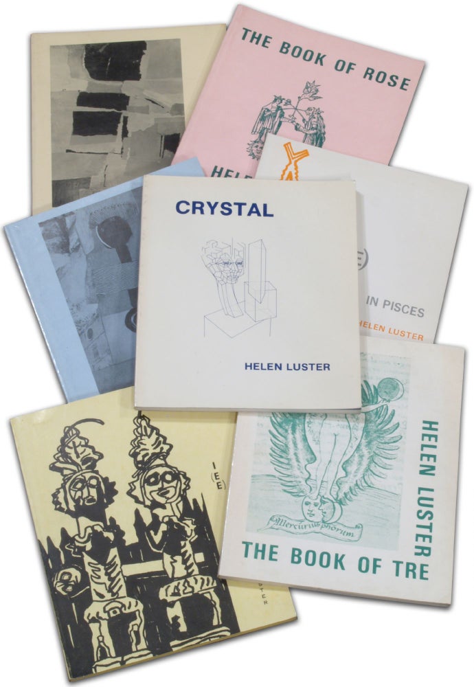 Item #376424 I(EE): Book 1 in Pisces; Book 2: The Yellow Christmas; Book 3: Bell's Book; Book 4: The House of Di; Book 5: The Book of Tre; Book 6: The Book of Rose; Book 7: Crystal. [Seven volumes, complete]. Helen LUSTER.