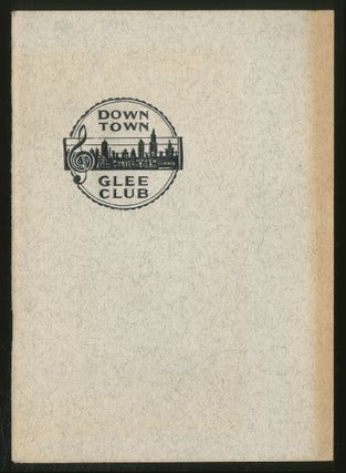 Item #376523 Down Town Glee Club: Thirty-Sixth Season, 1960-1962: Spring Concert