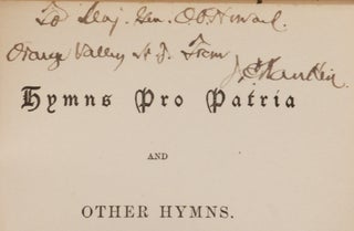 Hymns Pro Patria and Other Hymns, Christian and Humanitarian