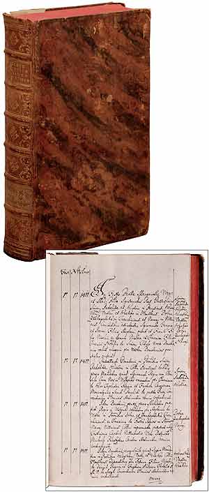 Item #378074 [Manuscript Ledger]: Elenchus Biliczensium Litteralium Instrumentorum; Confectus anno 1808