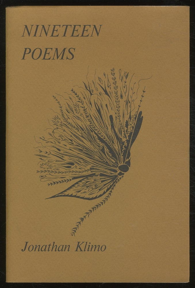 Item #378331 Nineteen Poems. Jonathan KLIMO.
