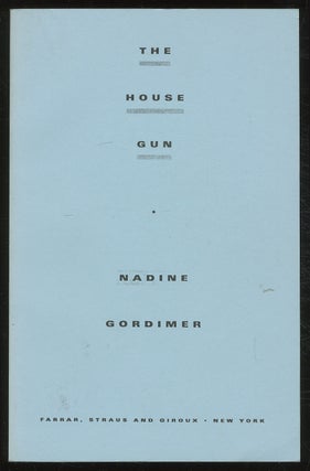 Item #378480 The House Gun. Nadine GORDIMER