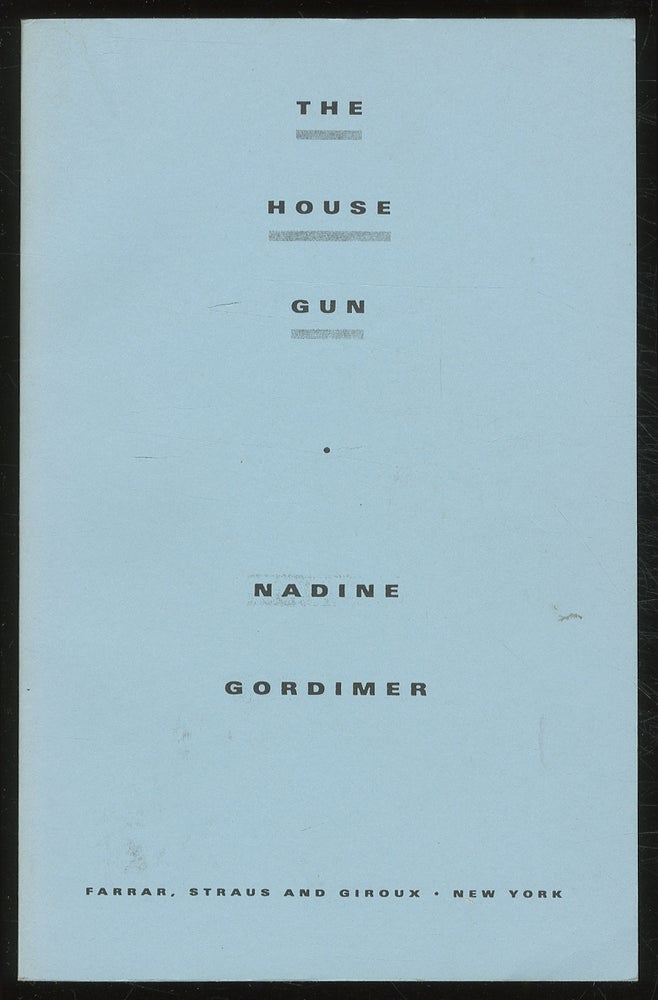 Item #378480 The House Gun. Nadine GORDIMER.
