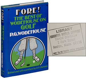Item #378628 Fore! The Best of Wodehouse on Golf. P. G. WODEHOUSE