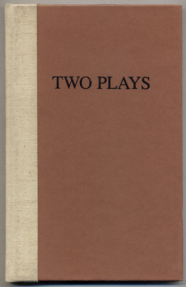 Item #379041 Two Plays. James PURDY.
