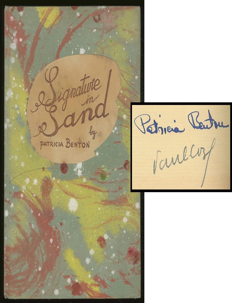 Item #379127 Signature in Sand. Patricia BENTON.