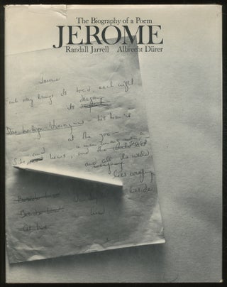 Item #379216 The Biography of a Poem Jerome. Randall JARRELL
