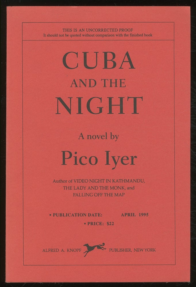Item #379250 Cuba and the Night. Pico IYER.