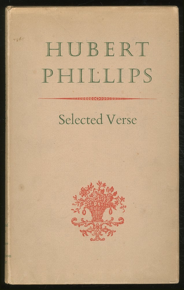 Item #379443 Selected Verse. Hubert PHILLIPS.
