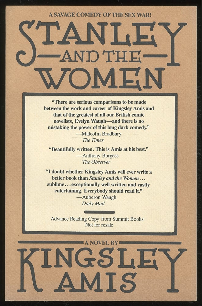 Item #380097 Stanley and the Women. Kingsley AMIS.