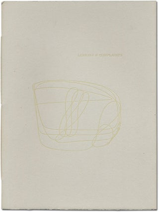 Lessons and Complaints. James PURDY.