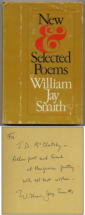 Item #380563 New & Selected Poems. William Jay SMITH.
