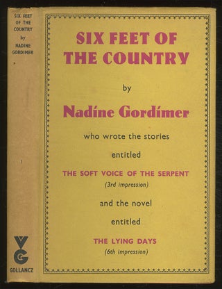 Item #381017 Six Feet of the Country. Nadine GORDIMER