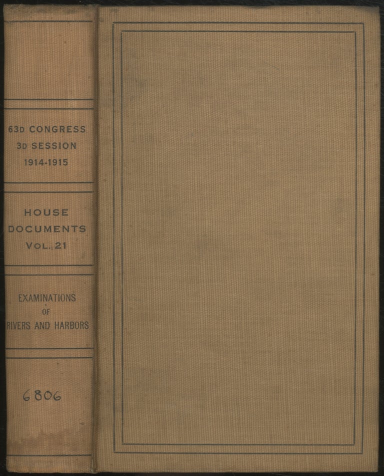 Item #381756 Examinations of Rivers and Harbors, 1914-1915. United States Army Corps of Engineers.