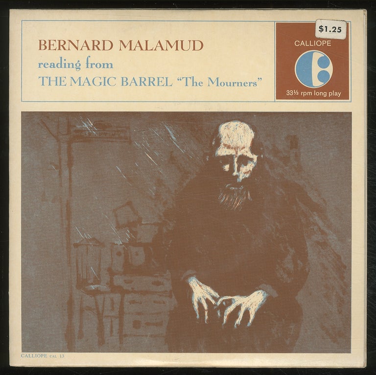 Item #382091 [Vinyl Record]: Bernard Malamud reading from The Magic Barrel "The Mourners" MALAMUD. Bernard.