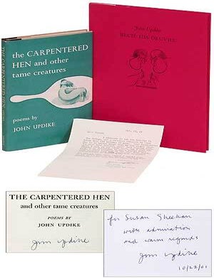 Item #382440 The Carpentered Hen and Other Tame Creatures [with] Bech: His Oeuvre. John UPDIKE.