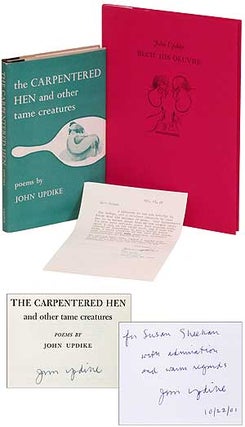 Item #382440 The Carpentered Hen and Other Tame Creatures [with] Bech: His Oeuvre. John UPDIKE