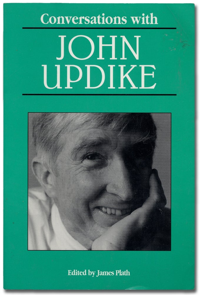 Item #382460 Conversations with John Updike. John UPDIKE, James PLATH.