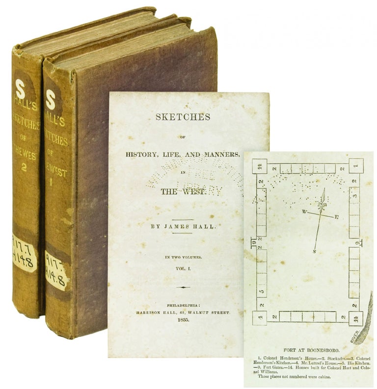 Item #383028 Sketches of History, Life, and Manners, in the West (Two Volumes). James HALL.