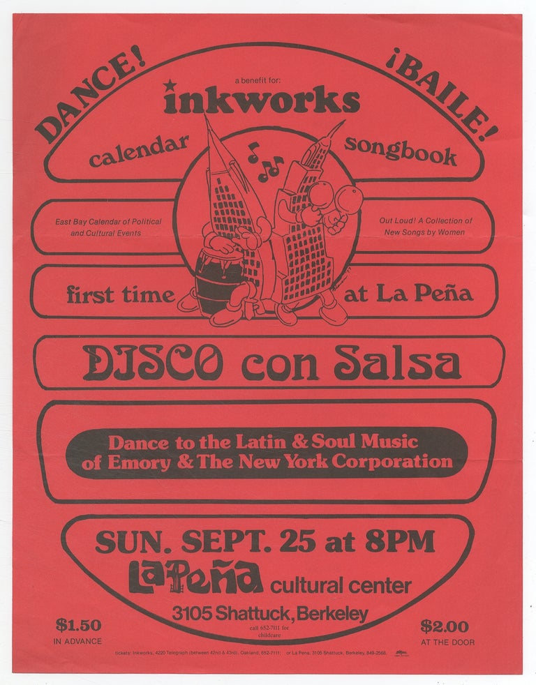 Item #383066 [Flyer]: Disco con Salsa: Dance to the Latin & Soul Music of Emory & The New York Corporation