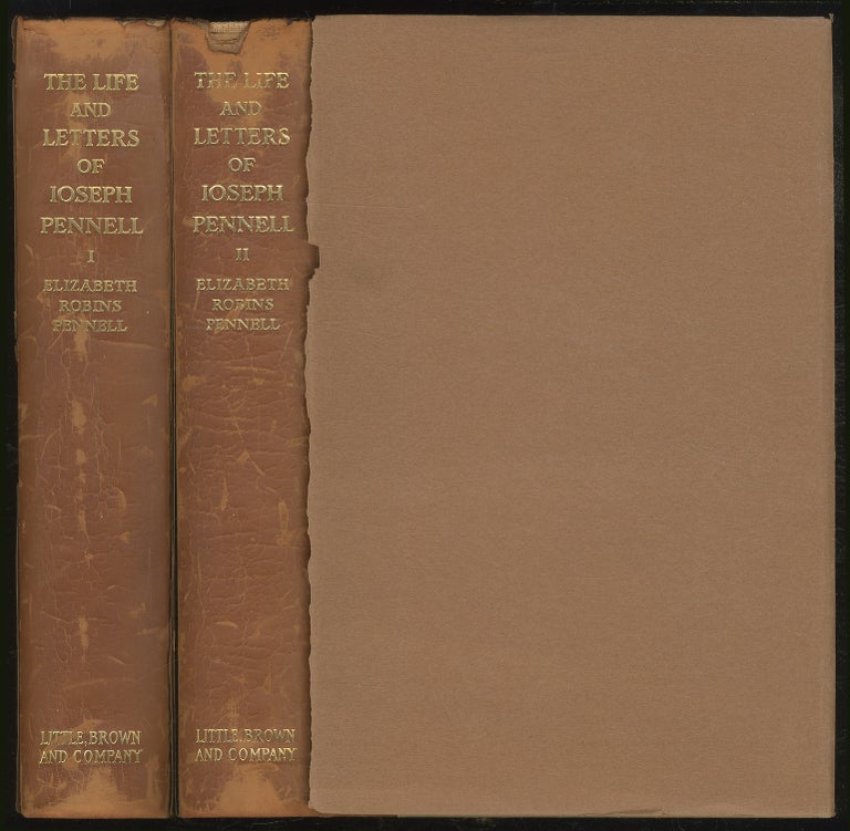 Item #383478 The Life and Letters of Joseph Pennell. Elizabeth Robins PENNELL.