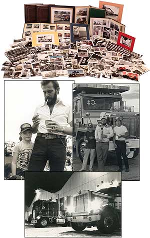 Item #383557 [Photographs]: Trucker Photographs. Bette S. GARBER.