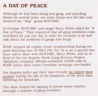 KDAY: A Day of Peace