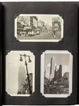 [Photo Album]: Album of Washington, D.C., New York City, and other Sites visited by a Homecoming Sailor